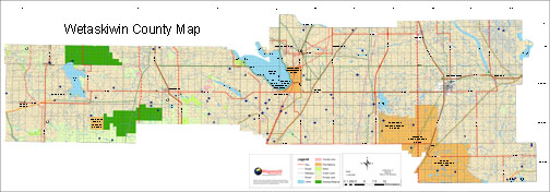 County Of Wetaskiwin Map Map World.ca - Browse World And Wall Maps